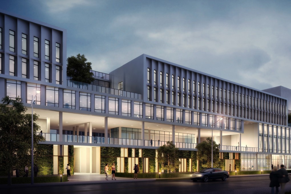 A rendering of the LEH campus in Foshan. It is the first LEH school besides the original, which was founded in 1710. Photo: handout
