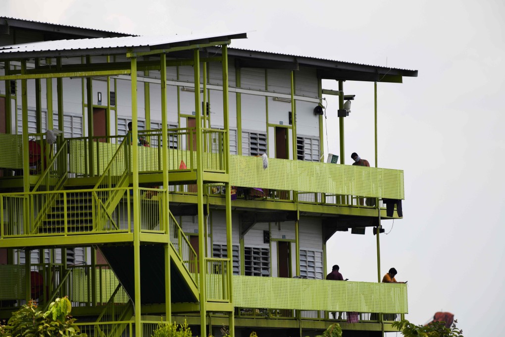 A foreign worker dormitory in Singapore. Photo: AFP