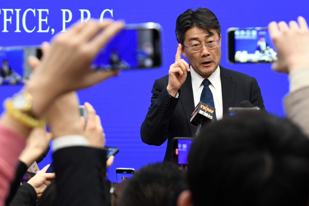 Director of the Chinese Centre for Disease Control and Prevention, George Gao Fu. Gao says he and other medical team members were forthcoming with information that the novel coronavirus was transmitting between people as soon as they knew. Photo: Agence France-Presse