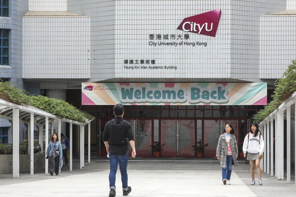 City University in Kowloon Tong reopens for the start of the second term on January 13. Following the Covid-19 outbreak, the university was quick to adopt real-time, on-schedule online learning. Photo: Felix Wong
