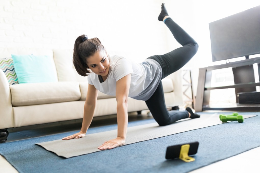 Finding someone or something motivating on YouTube or Instagram can improve your enjoyment of working out at home, according to a Norwegian study. Photo: Shutterstock