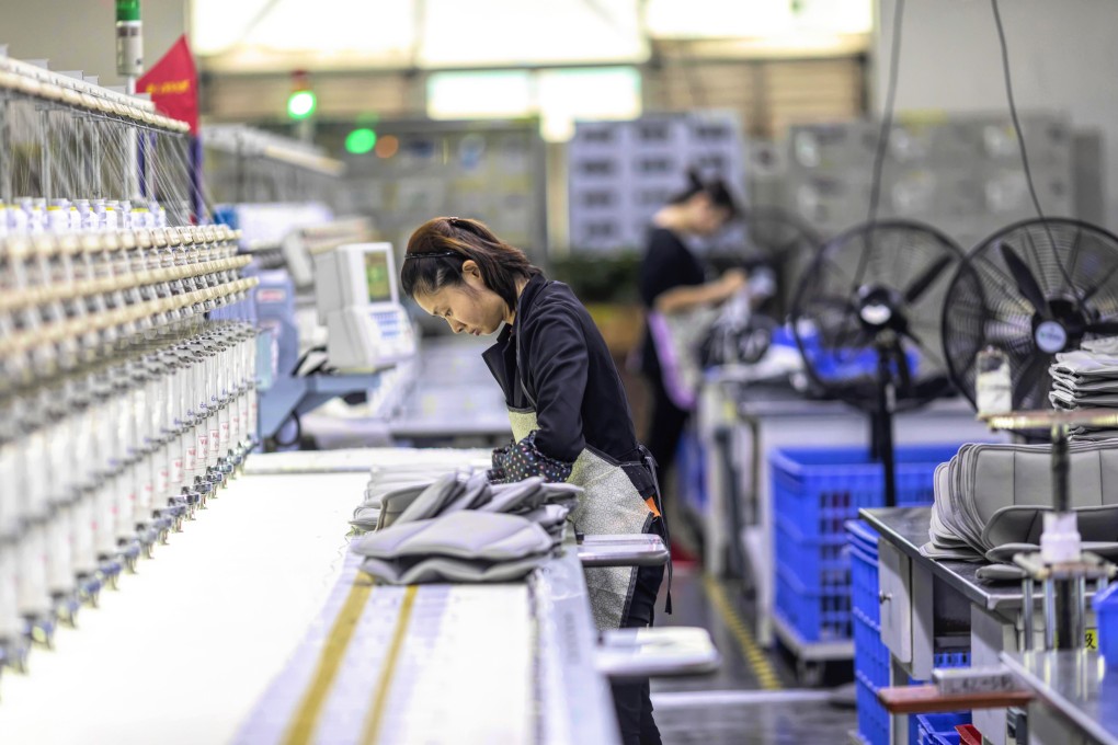 The Wonderland nursery products company in Dongguan city of Guangdong province on 7 May 2019. Photo: EPA-EFE