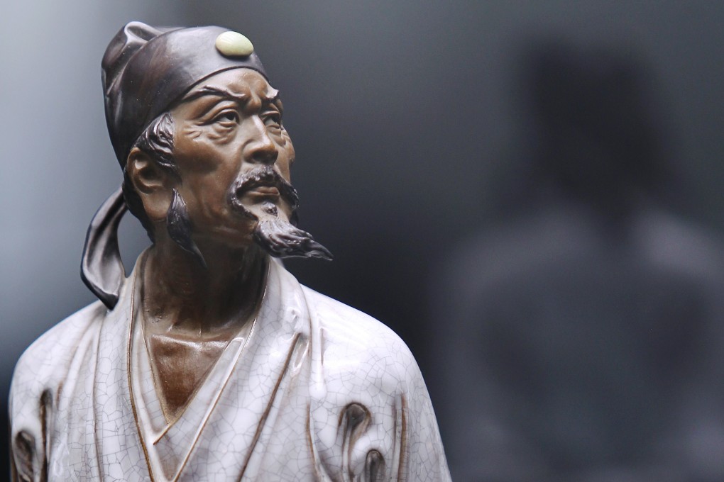 A ceramic figurine of Du Fu, a prominent Chinese poet of the Tang dynasty. Du is the subject of a new BBC documentary, thrilling devotees of his poetry. Photo: Simon Song
