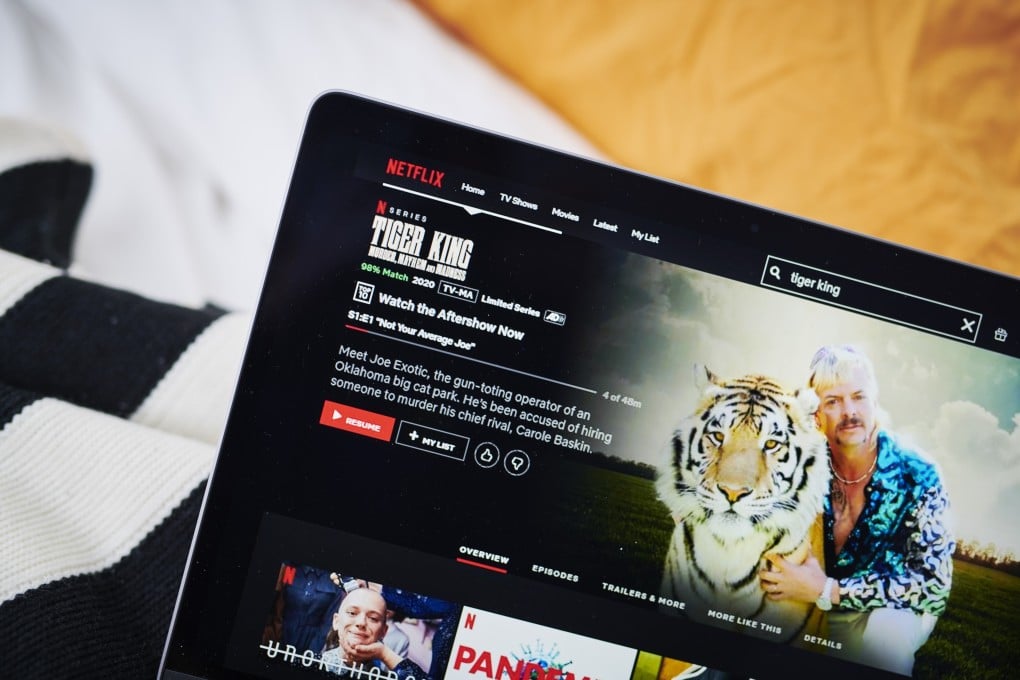 With billions of people stuck at home, Netflix, the world’s largest paid online TV network, experienced an explosive jump in customers in March. Photo: Bloomberg