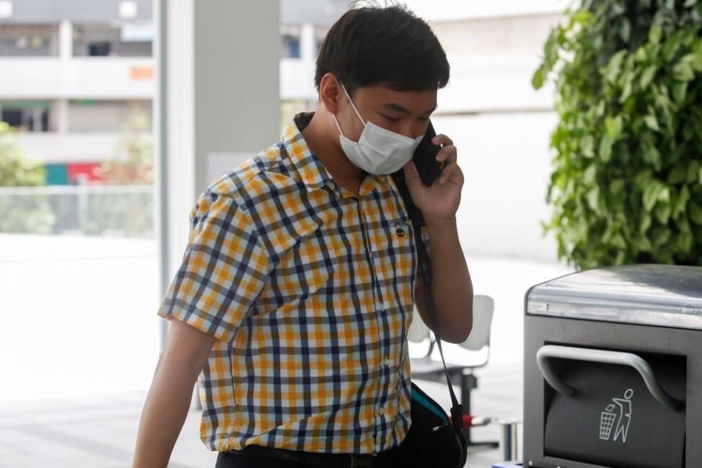 Alan Tham was jailed for breaching his stay-home notice. Photo: Today Online