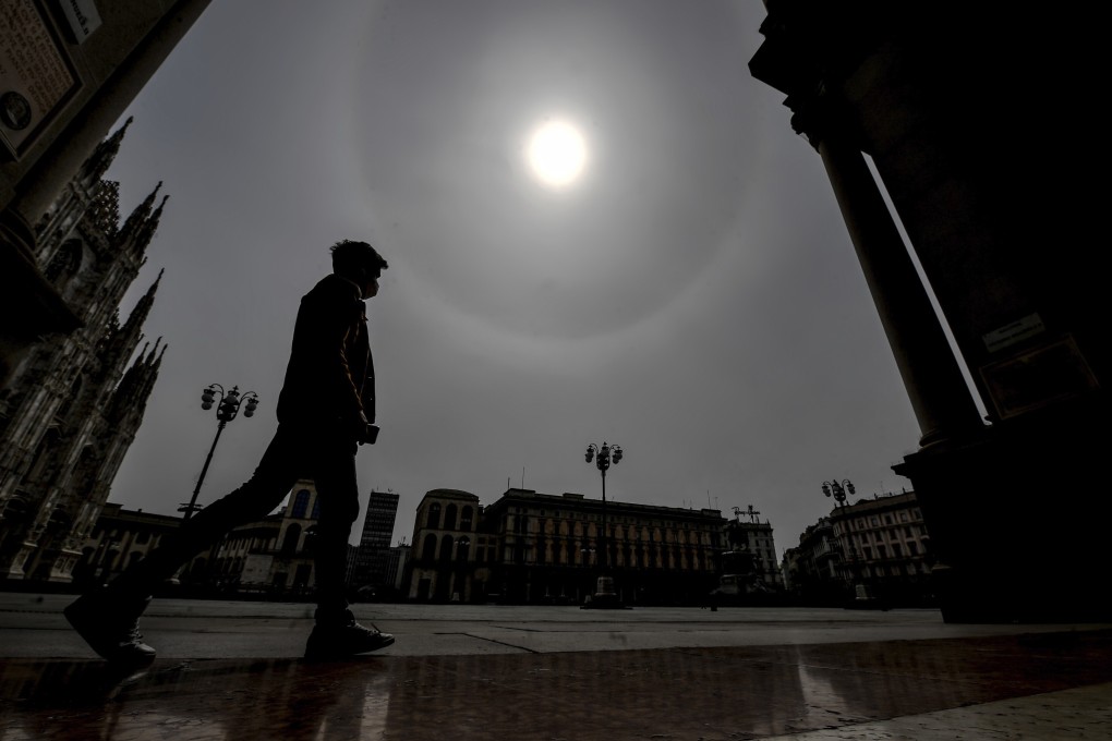 Air quality in northern Italy may play a factor in the nation’s high Covid-19 death rate, says a researcher who has used satellite images to draw correlations between pollution and the coronavirus toll. Photo: AP