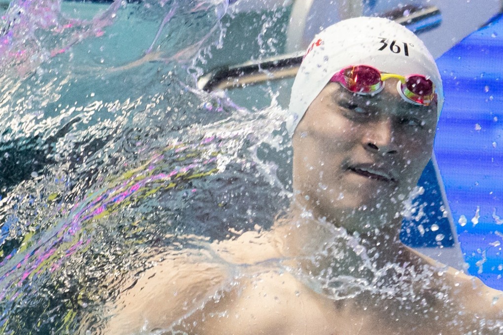 Sun Yang is still hoping to compete at next year’s Olympics in Tokyo. Photo: DPA