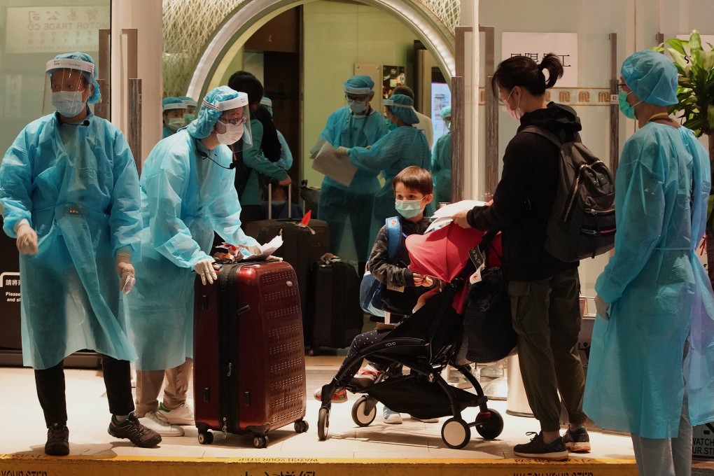Guests who have just landed in Hong Kong being received at the Regal Oriental Hotel. Photo: Felix Wong