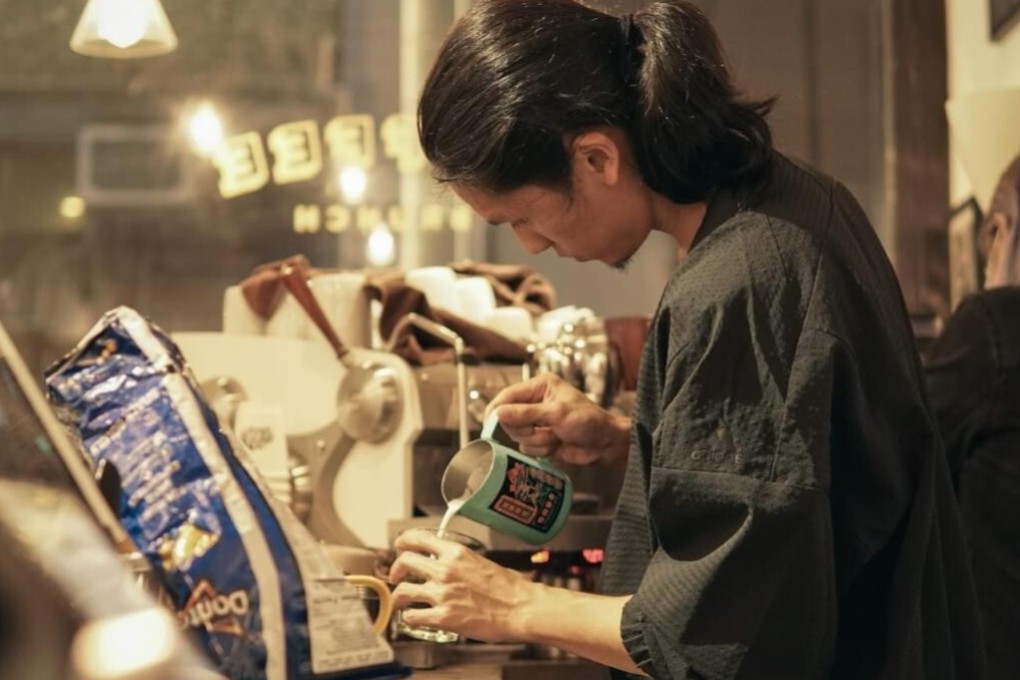Keeping positive: Hongkonger Wong Yat Chun at his cafe, Why 50, in Sheung Wan. Photo: Handout