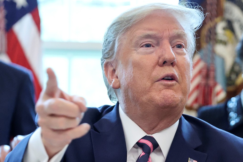 After US President Donald Trump mused about the possibilities of disinfectants being injected into the body to combat Covid-19, public health experts and manufacturers scrambled to warn the public against trying it. Photo: Reuters