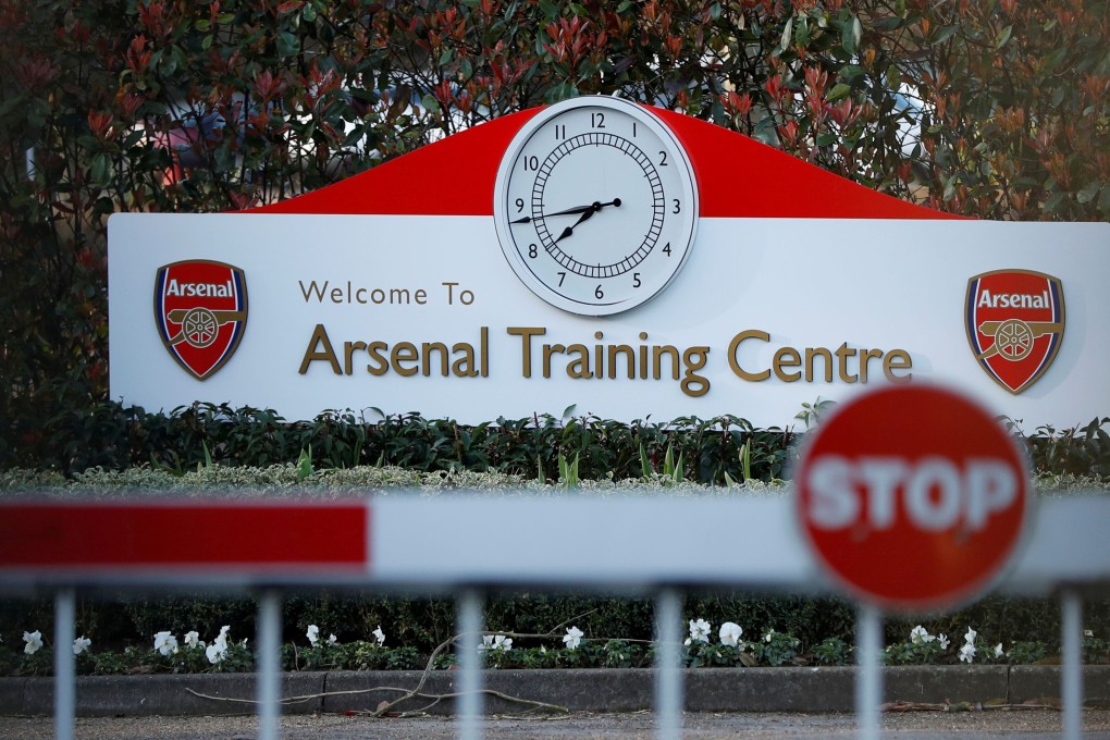 Arsenal are the first Premier League club to announce an intention to return to training. Photo: Reuters