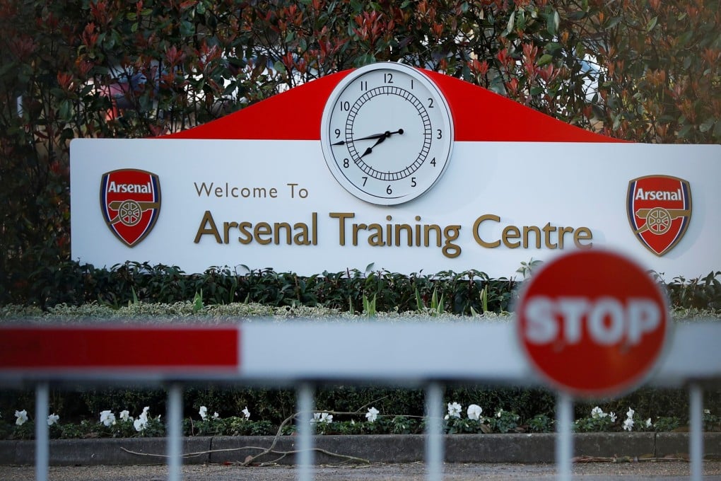 Arsenal are the first Premier League club to announce an intention to return to training. Photo: Reuters