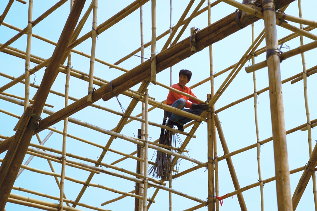 If properly installed, bamboo can be stronger than steel and far more flexible. Photo: Goldthread