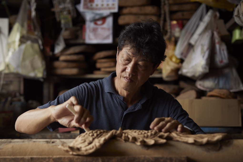 Albert Tay’s business of making giant joss sticks by hand is a vanishing trade. Photo: Sean Lee for Tay Guan Heng