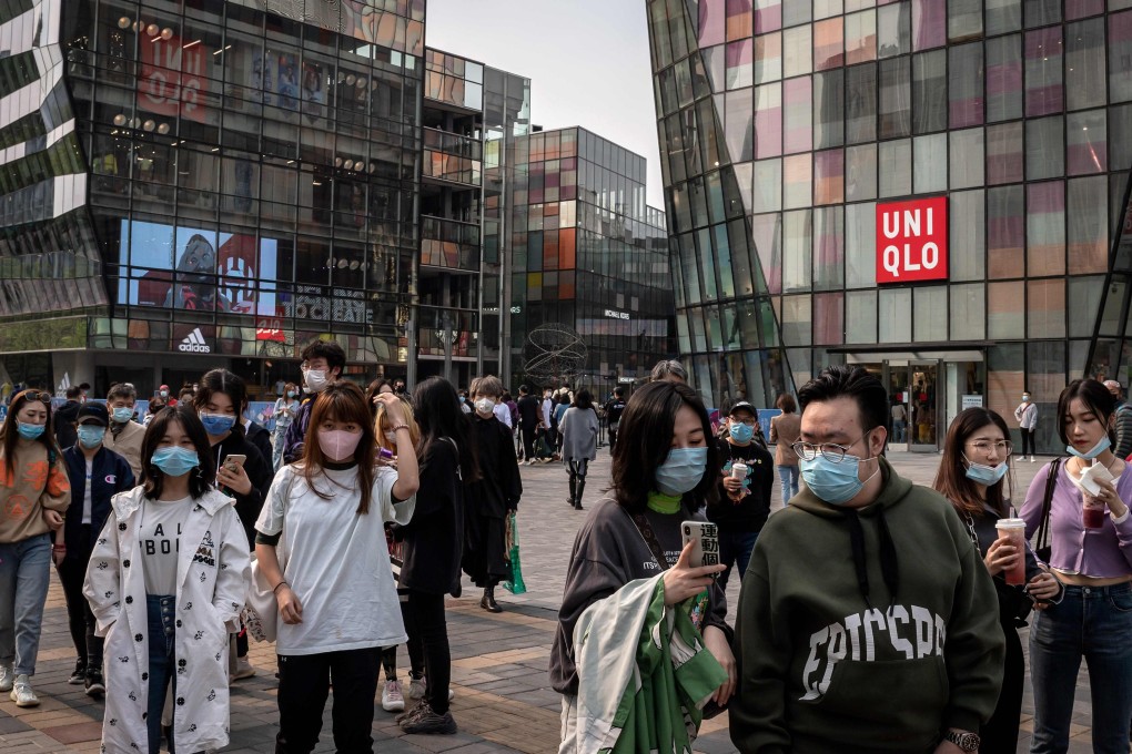 China's economy shrank for the first time in decades the first quarter as the coronavirus paralysed the country. Photo: AFP