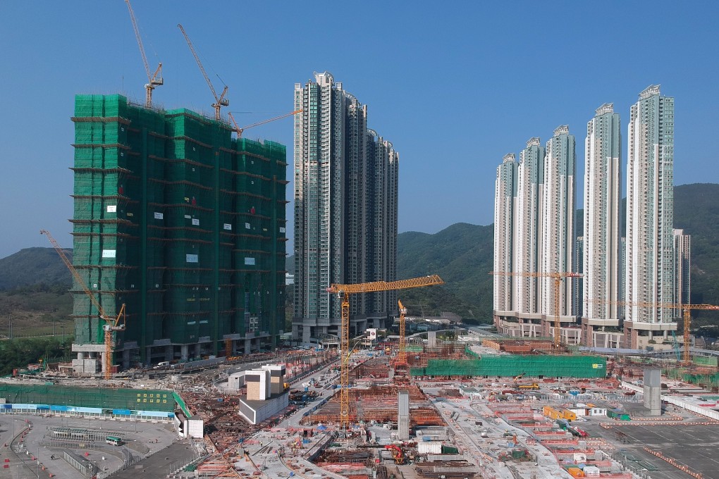 Construction work progresses on Wheelock Properties’ Malibu project in Lohas Park, as of March 28, 2018. The developer has the delayed the project’s handover to buyers by two months to August this year. Photo: Martin Chan