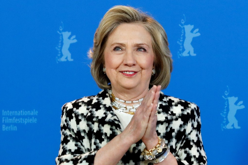 Former US secretary of state Hillary Clinton attends a photo call to promote the movie “Hillary” during the 70th Berlinale International Film Festival in Berlin in February. Photo: Reuters