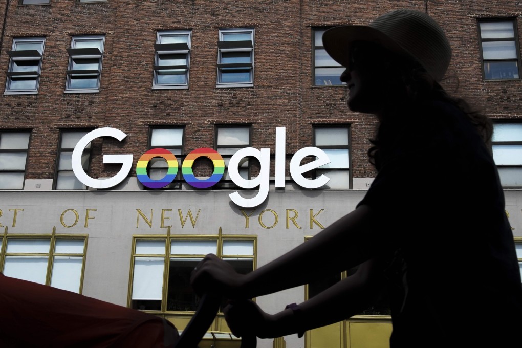 Alphabet shares surged after first-quarter results and upbeat executive comments showed the company’s cloud and YouTube businesses kept growing in the midst of the Covid-19 pandemic. Photo: AFP