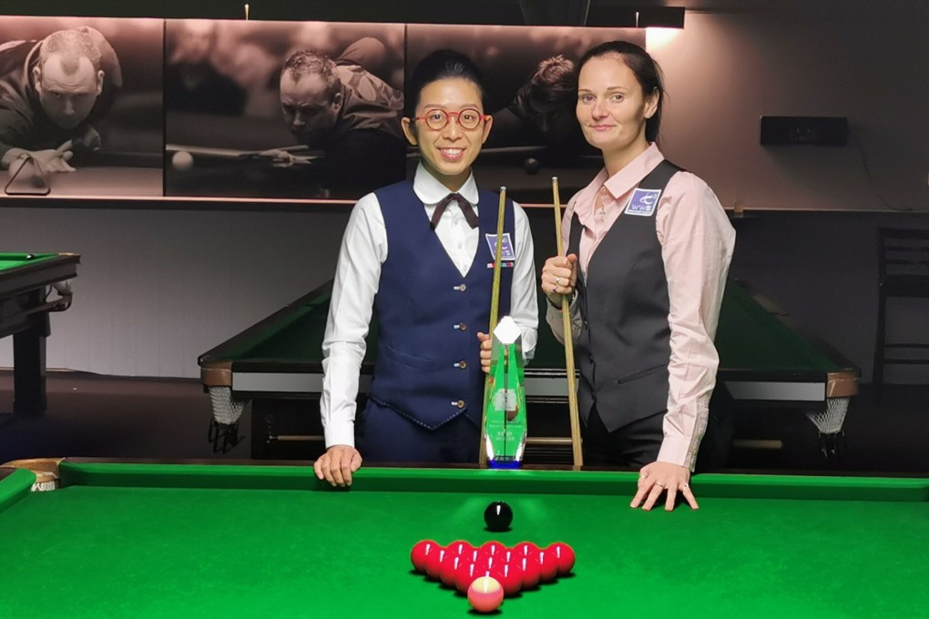 Ng On-yee and 12-time world champion Reanne Evans are at the forefront of world snooker’s bid to grow the game among women. Photo: WWS