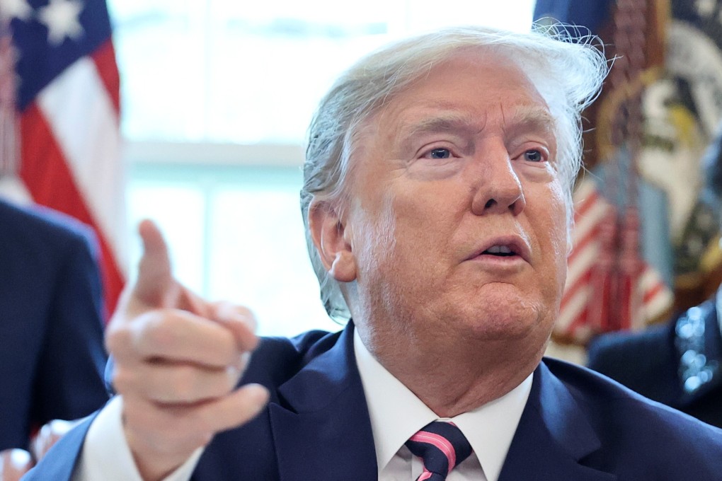 US President Donald Trump has accused China of hiding true infection and death numbers, but whatever they are, they would not help the US improve its international standing or its capacity to overcome the pandemic. Photo: Reuters
