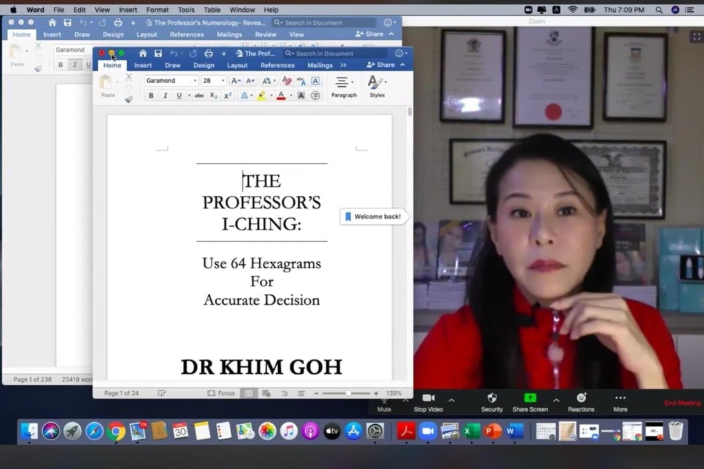 Singapore numerology expert Dr Khim Goh. Photo: Handout