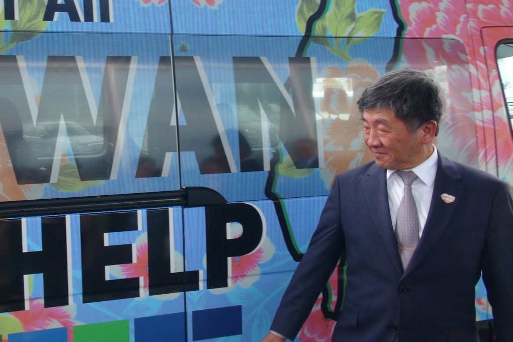 Taiwan’s health minister Chen Shih-chung is regarded as something of a hero on the self-ruled for his handling of the Covid-19 crisis. Photo: CNA