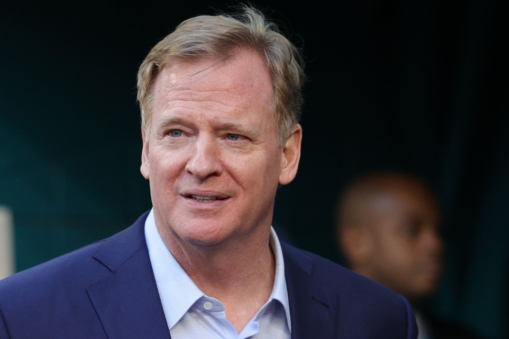 If you’re looking for a league to test coronavirus restrictions, look no further than the NFL and Roger Goodell. Photo: AFP