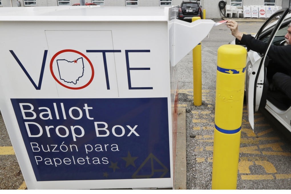 Election day in the US is on November 3. Although most Americans go to polling places to vote, some will cast mail ballots. Photo: AP