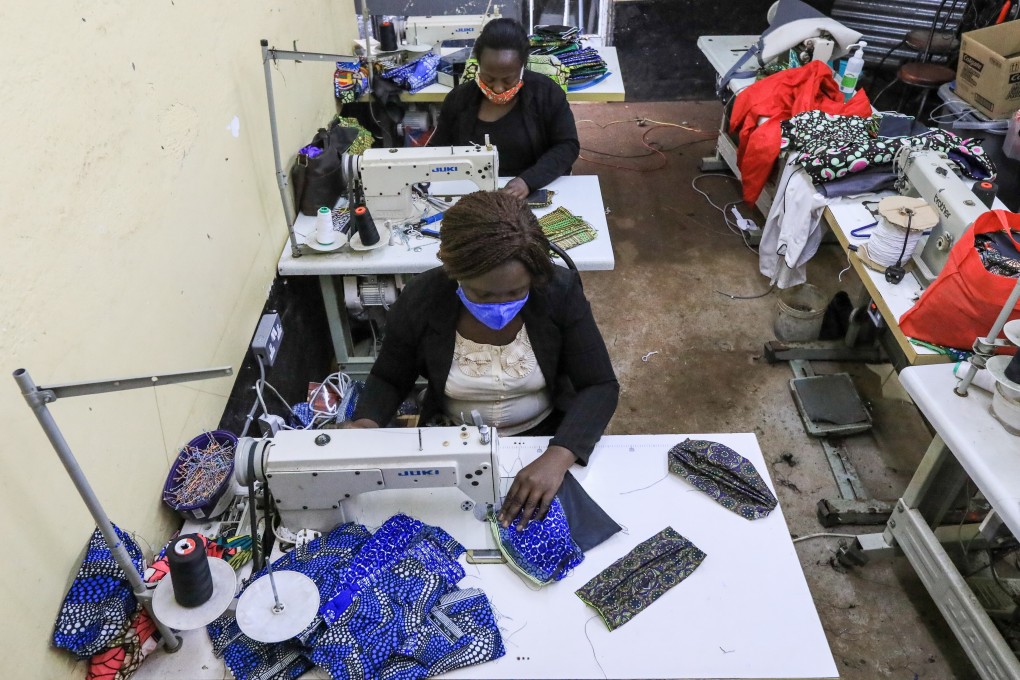 Factories across Africa are helping to meet the huge demand for face masks. Photo: EPA-EFE