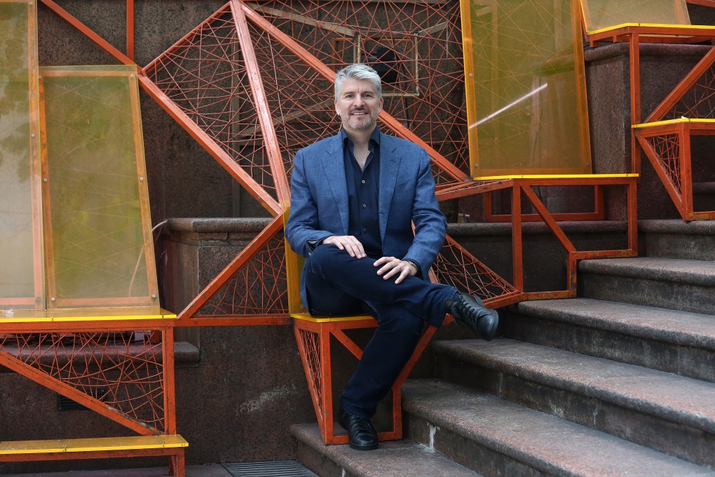 Racing driver and Hong Kong television commentator, Mathew Marsh. Photo: SCMP / Jonathan Wong