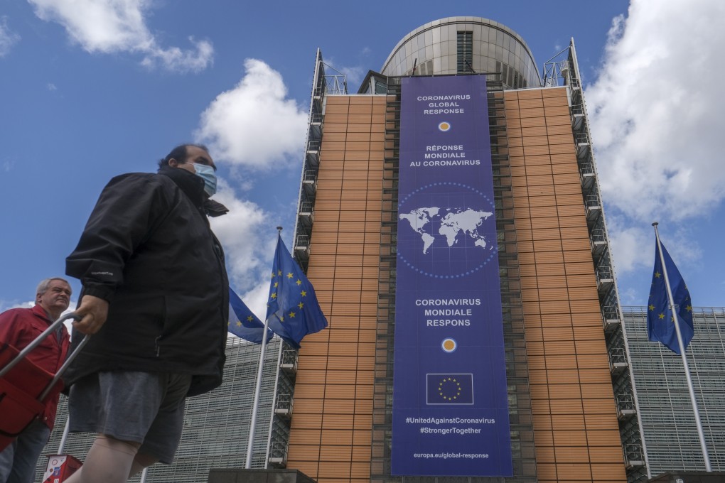 The European Commission is hosting a virtual summit where leaders are expected to pledge US$8.2bn to fund vaccine research and distribution. Photo: EPA-EFE