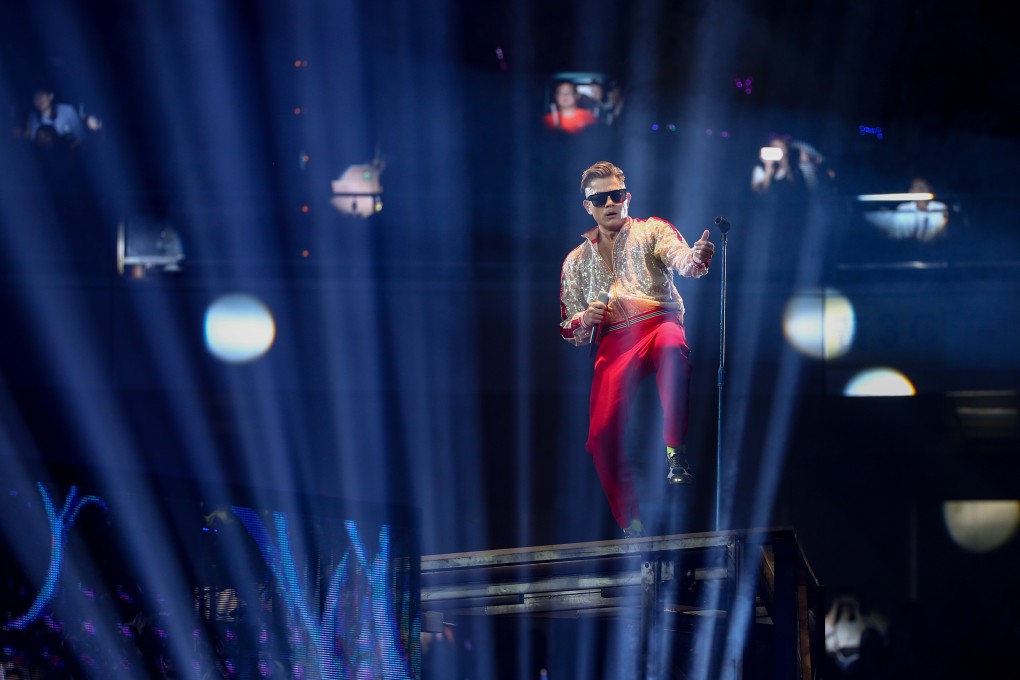 Aaron Kwok is to hold an hour-long concert on Saturday. Photo: Unioncom/VCG