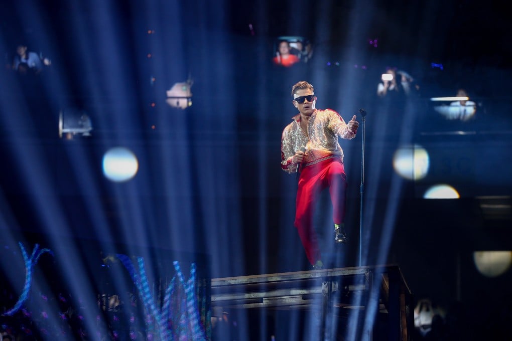 Aaron Kwok is to hold an hour-long concert on Saturday. Photo: Unioncom/VCG
