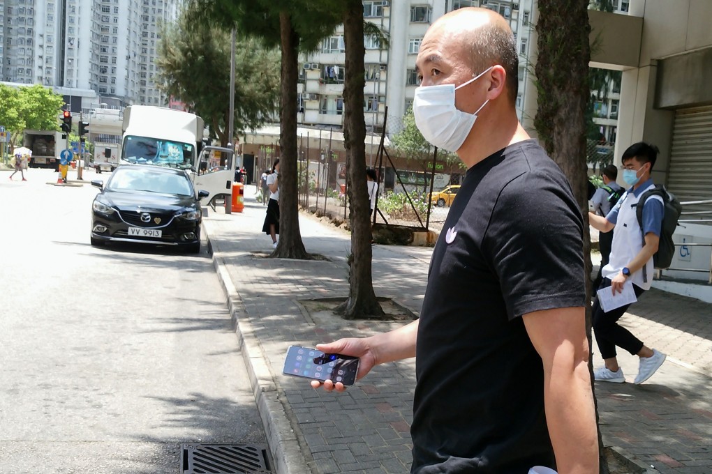 Fu Yeung-kam at Eastern Court on Monday. Photo: Brian Wong