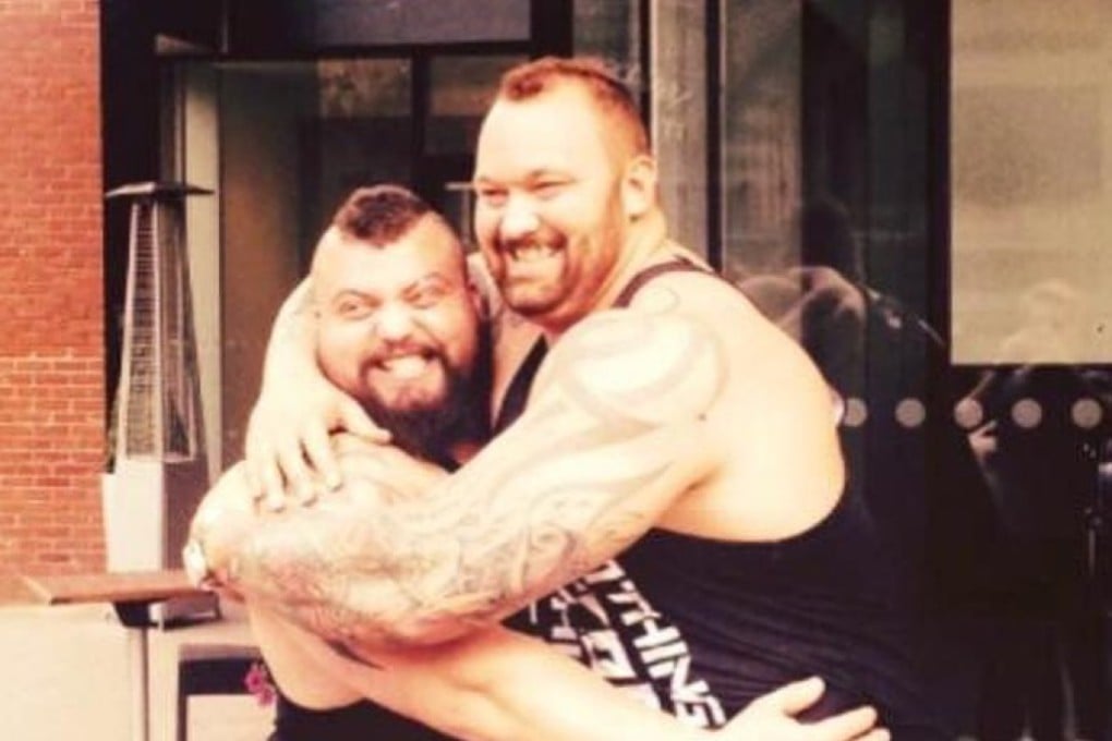 Eddie Hall and Hafthor Bjornsson are set to fight in the ring. Photo: Eddie Hall/Facebook