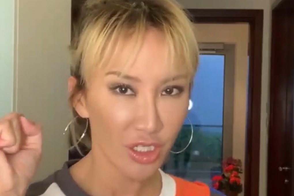 Hong Kong-born American singer-songwriter Coco Lee broke into a hot dance and belted out her trademark song Di Da Di for the Believe in the Future concert tribute to those who helped overcome the coronavirus pandemic. Photo: Believe in the Future