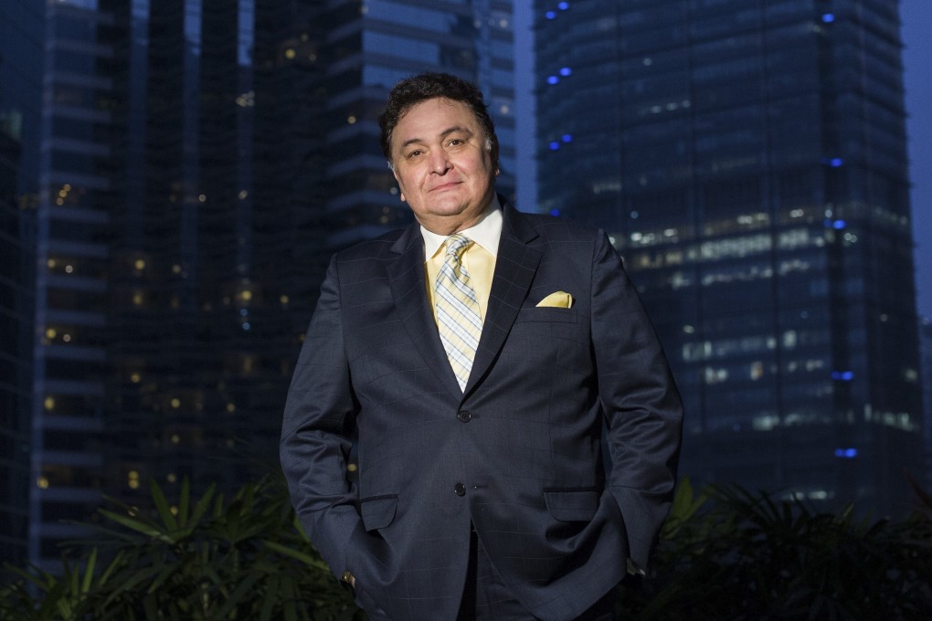 Bollywood actor Rishi Kapoor in Hong Kong, in February 2017. Photo: Vincent Tsang