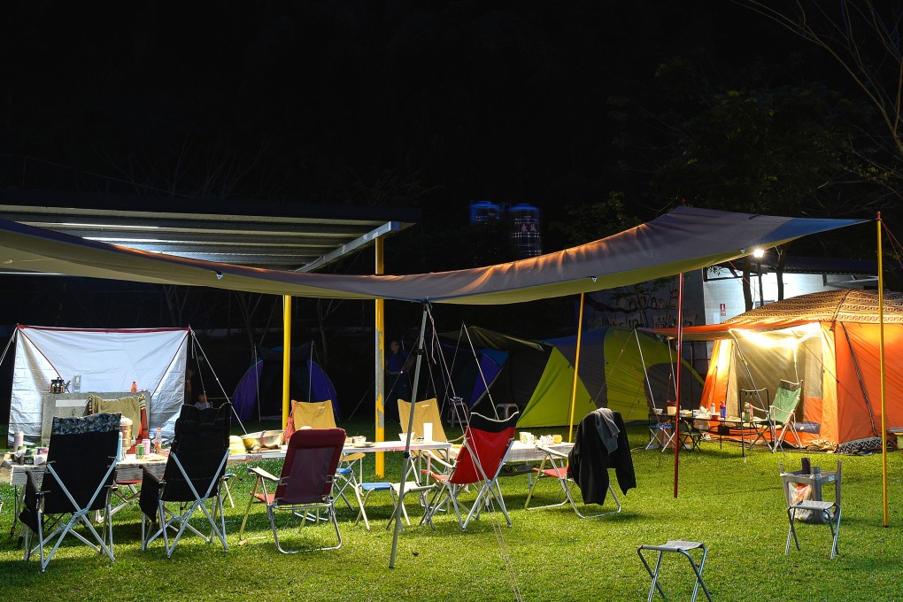 Hotel rooms in Taiwan have been mostly empty during the coronavirus pandemic, but campgrounds on the island are packed with staycationers. Photo: Chris Stowers/PANOS