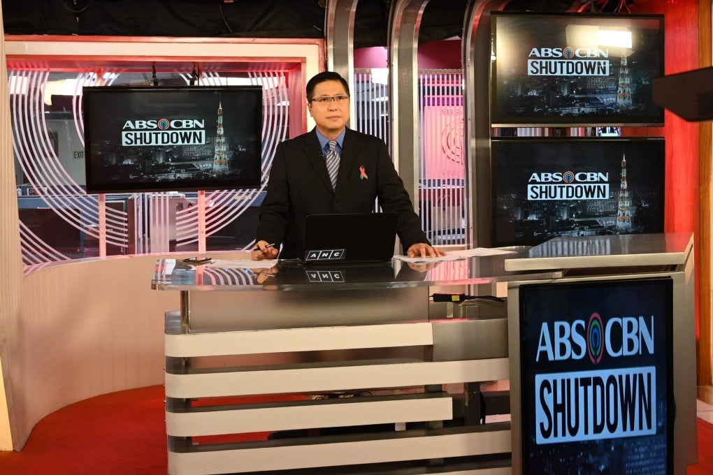 The ABS-CBN network was forced off the air on Tuesday. Photo: AFP