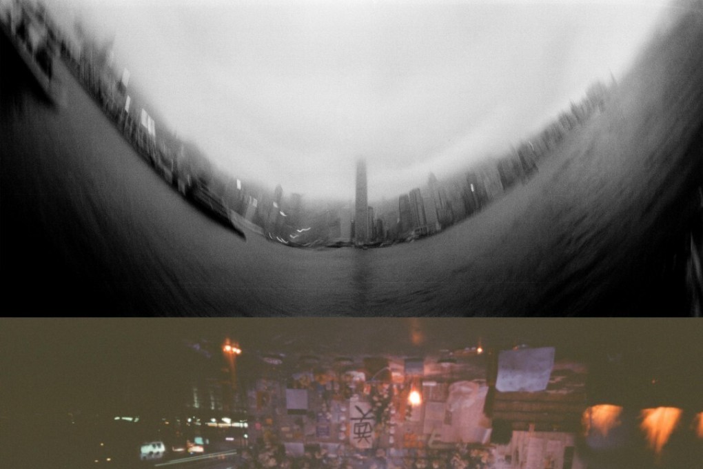 Works on display at the 2020 Human Rights Arts Prize exhibition include Floating City, by Chuen Kwun Lam. Photo: courtesy of Hong Kong Human Rights Arts Prize 2020 / Chuen Kwun Lam