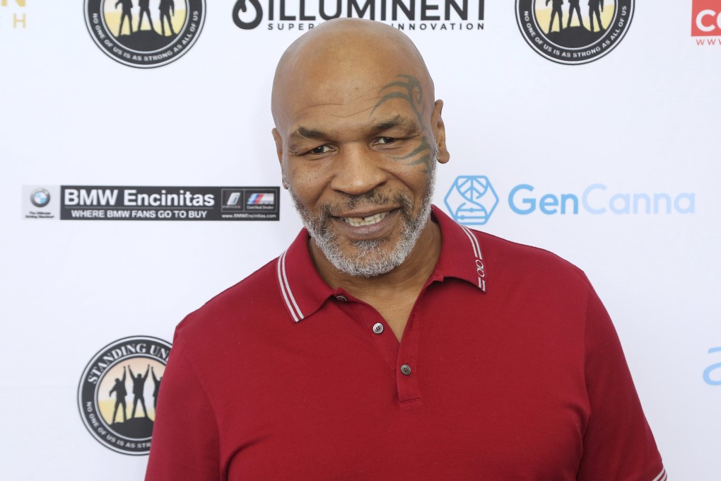Retired American boxer Mike Tyson attends a celebrity golf tournament in 2019. Photo: AP