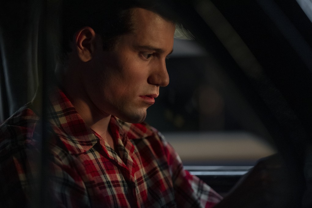 Jake Picking plays Rock Hudson in the Netflix series Hollywood, which recreates the 1948 Oscars ceremony but with different winners, including the actor’s gay lover, Archie Coleman, and Chinese actress Anna May Wong. Photo: Netflix