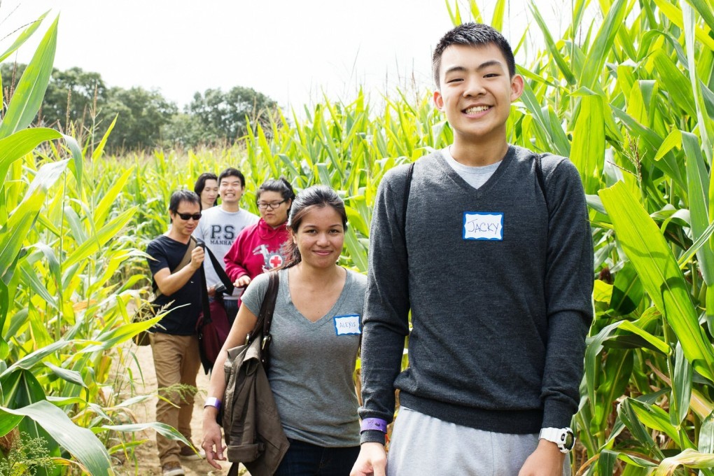 Teenage Asian-Americans from New York on a field trip run by non-profit Apex for Youth, which mentors them and teaches them how to respond to harassment, racism and bullying.