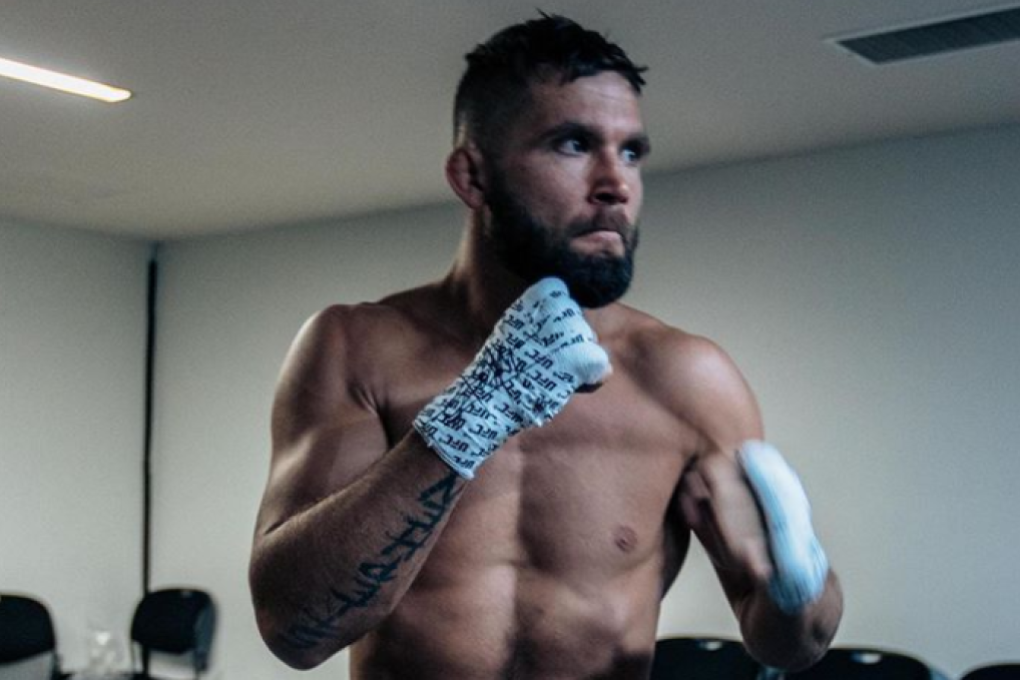 Featherweight Jeremy Stephens prepares for a fight against Calvin Kattar at UFC 249 on Sunday. Photo: Instagram / Jeremy Stephens