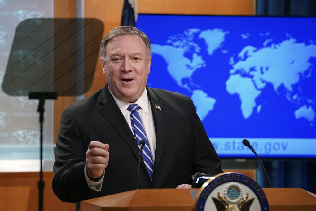 US Secretary of State Mike Pompeo has accused China of harassing and intimidating American journalists. Photo: AP