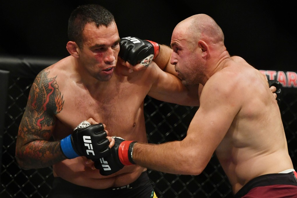 Aleksei Oleinik fights Fabricio Werdum at UFC 249 at VyStar Veterans Memorial Arena. Photo: USA TODAY Sports