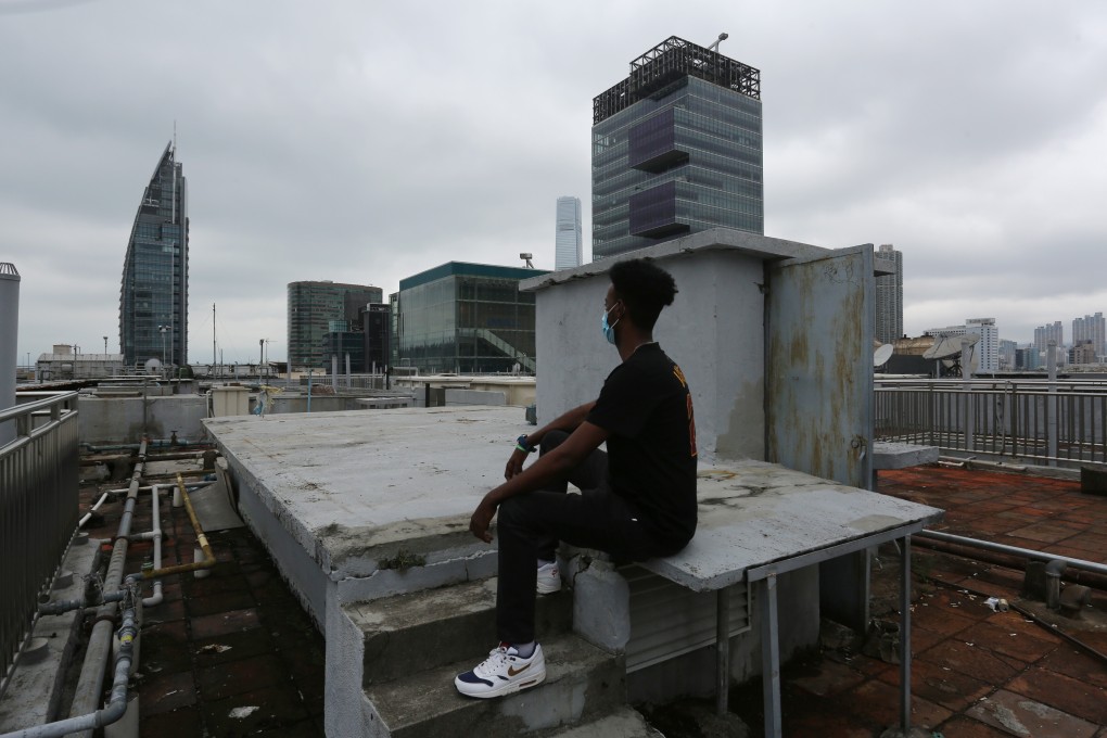 Frank (not his real name) is a recognised refugee from Somalia who lost his job at a five-star hotel in due to cutbacks made amid the Covid-19 pandemic. Photo: Jonathan Wong
