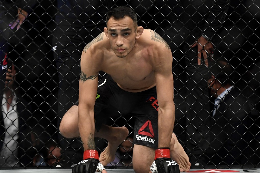 Tony Ferguson prepares to fight Justin Gaethje at UFC 249. Photo: AFP
