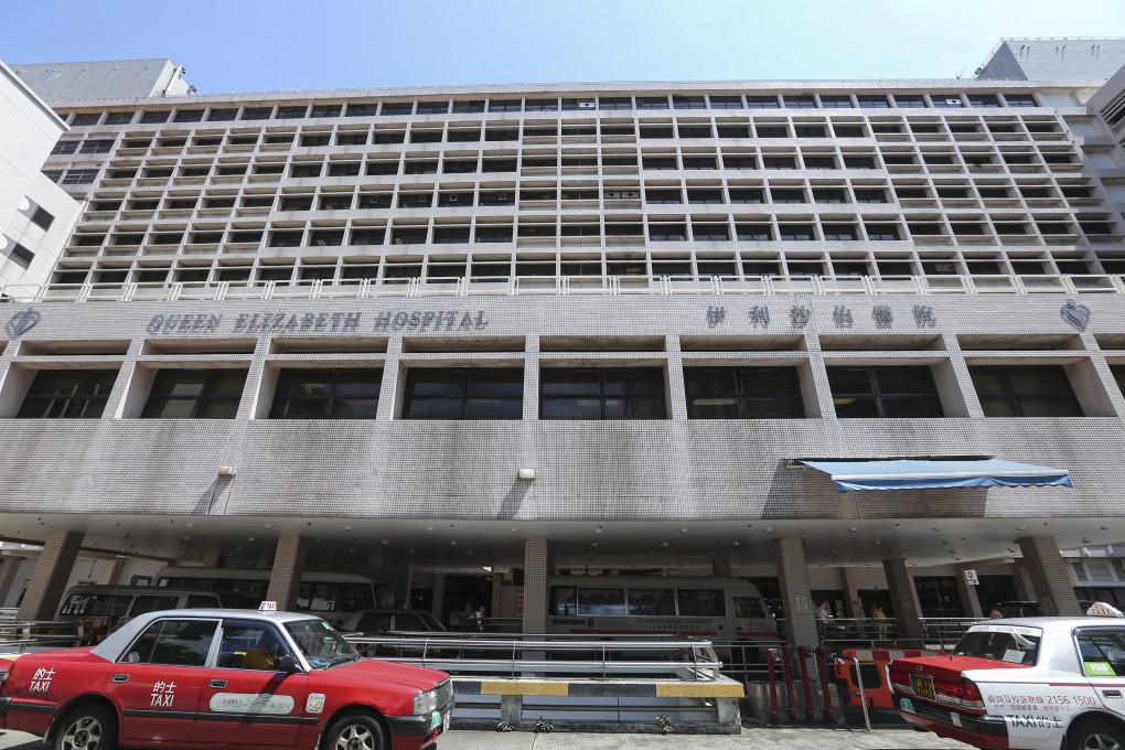 The suspect was taken to Queen Elizabeth Hospital on Thursday. Photo: Dickson Lee