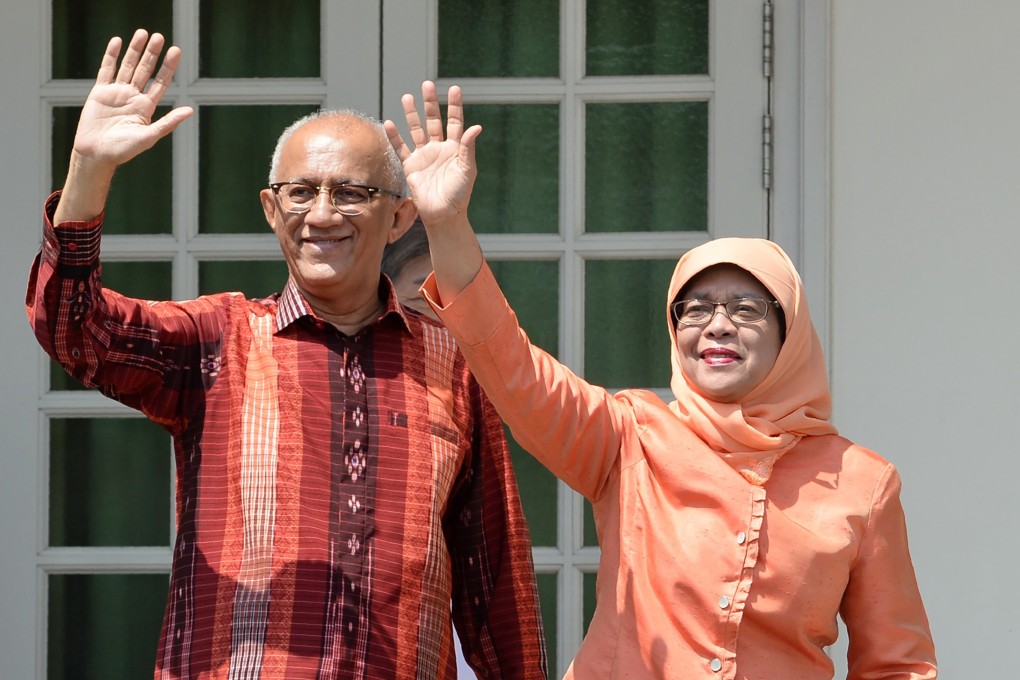 Singapore’s President Halimah Yacob. Photo: AFP